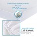 Bedecor Protège Matelas Imperméable et Respirante de Blanc Tencel90x200-90x190 cm - B01KVJJA6O